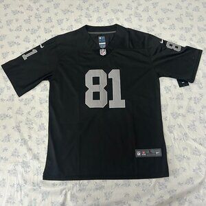 NFL Tim Brown Black Oakland Raiders Gridiron Classics 1997 Player #81 Jersey